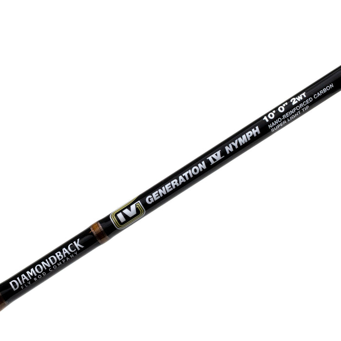 Diamondback Generation IV Nymph Fly Rod 10'7" 4wt