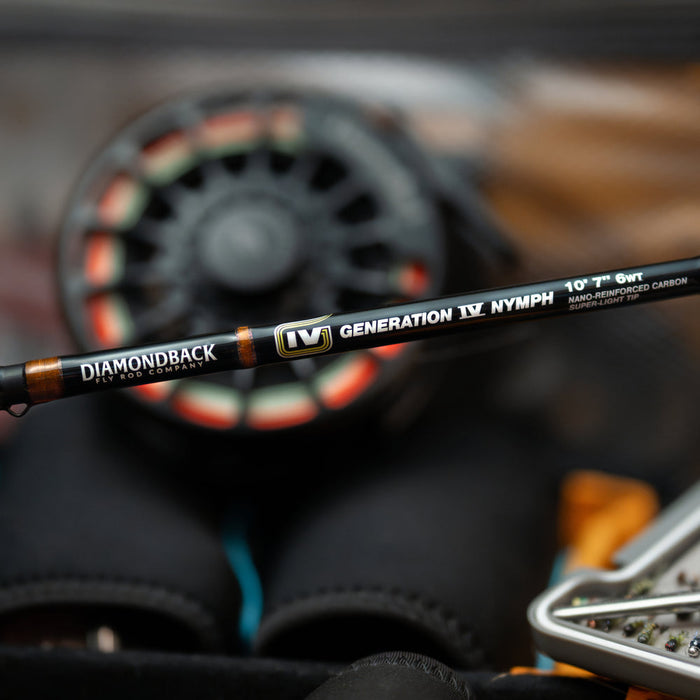 Diamondback Generation IV Nymph Fly Rod 10'7" 4wt