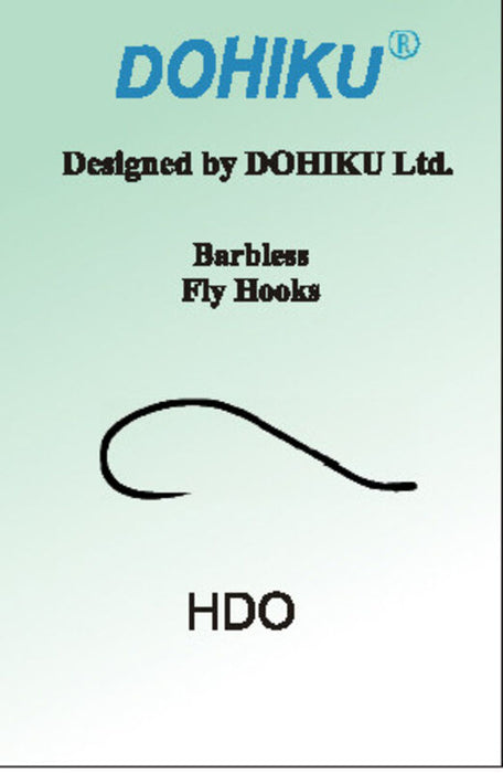 Dohiku HDO Blood Worm Hook Barbless
