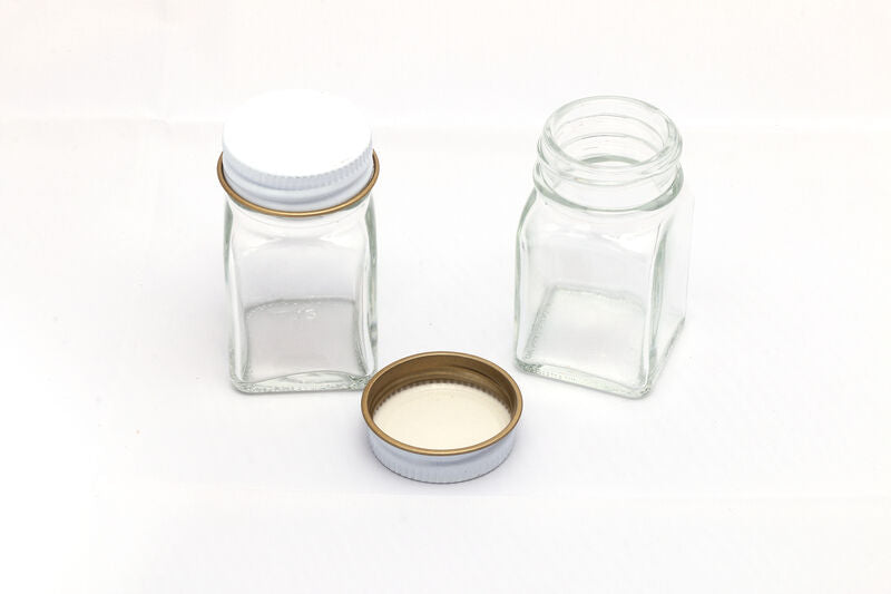 Empty Glass 1oz jar with Cap