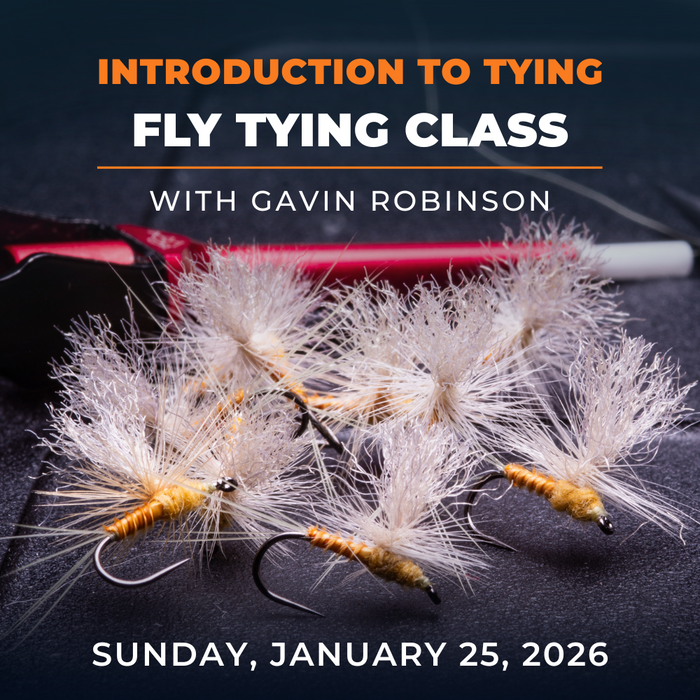 TCO Fly Tying Class: Intro to Fly Tying with Gavin Robinson in State College