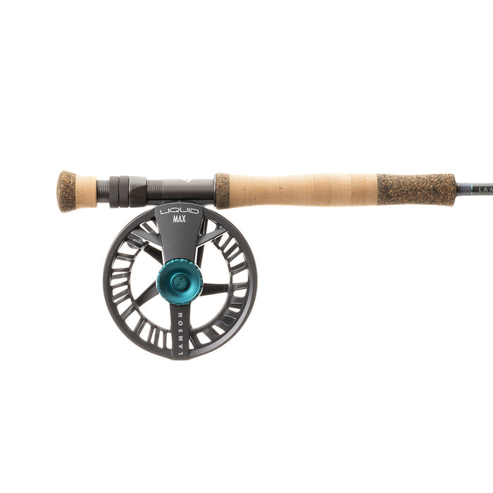 Lamson Liquid Max Fly Rod & Reel Outfit 9ft 8wt 908-4 - No Line