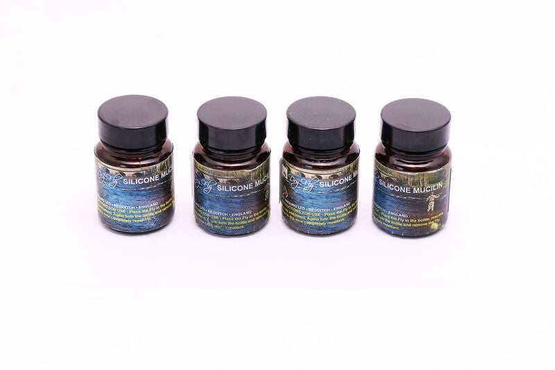 Mucilin Hourglass Silicone fly Pre Treatment