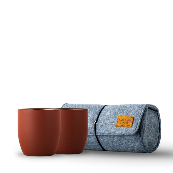 TCO High Camp Parkside Tumbler 2-Pack with Soft Case Mojave Edition