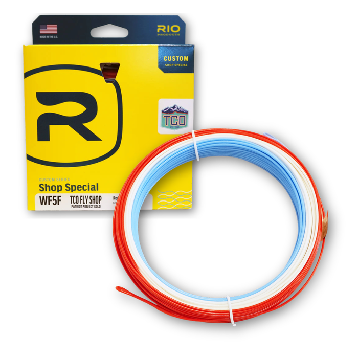 RIO - TCO Fly Shop Patriot Project Fly Line