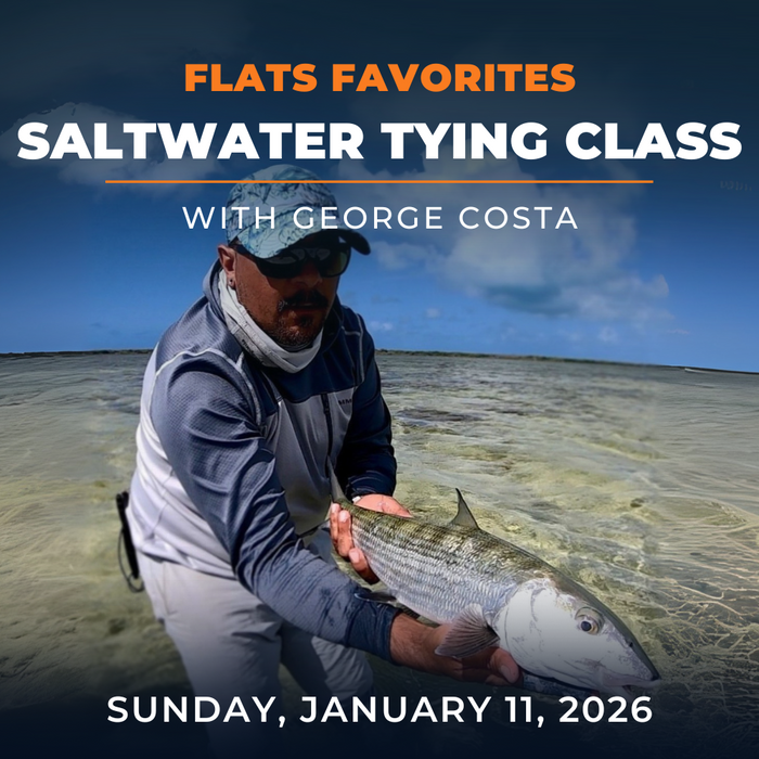 TCO Fly Tying Class: Saltwater Favorite Flats Flies with George Costa - State College