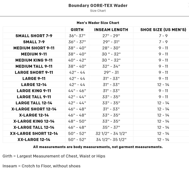 Grundens Men's Boundary GORE-TEX Stockingfoot Wader Sale