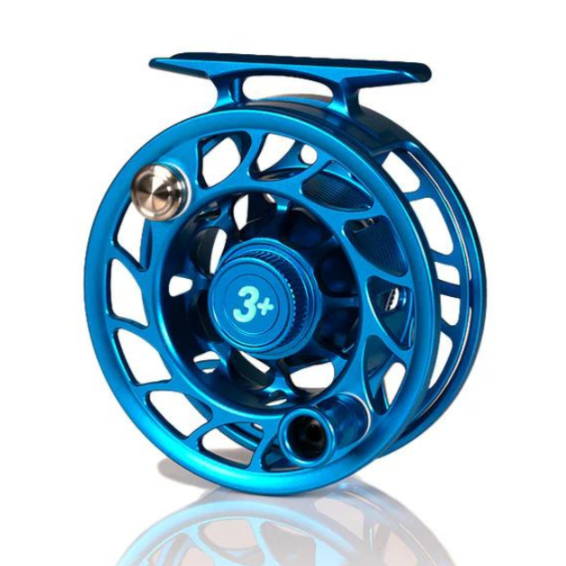 Hatch Custom Kaiju Blue Iconic Limited Edition Large Arbor Fly Reel 3 Plus