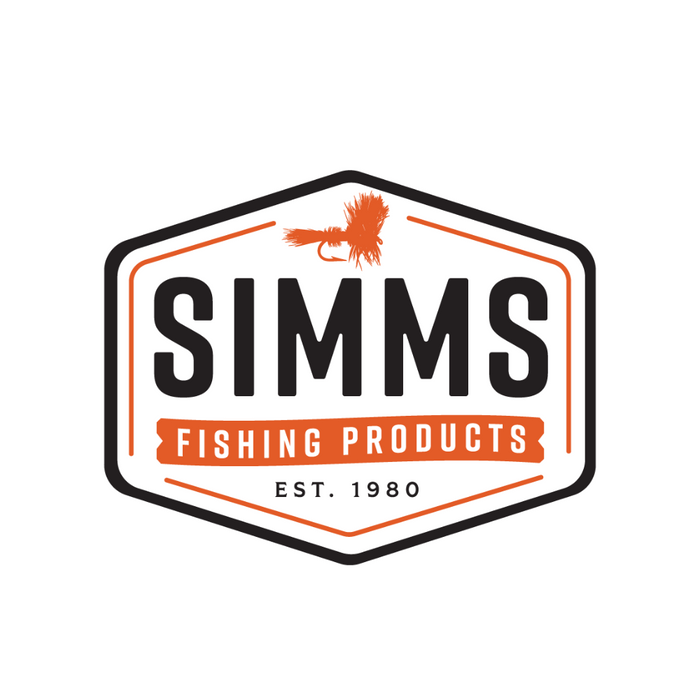 Simms Fly Patch Sticker