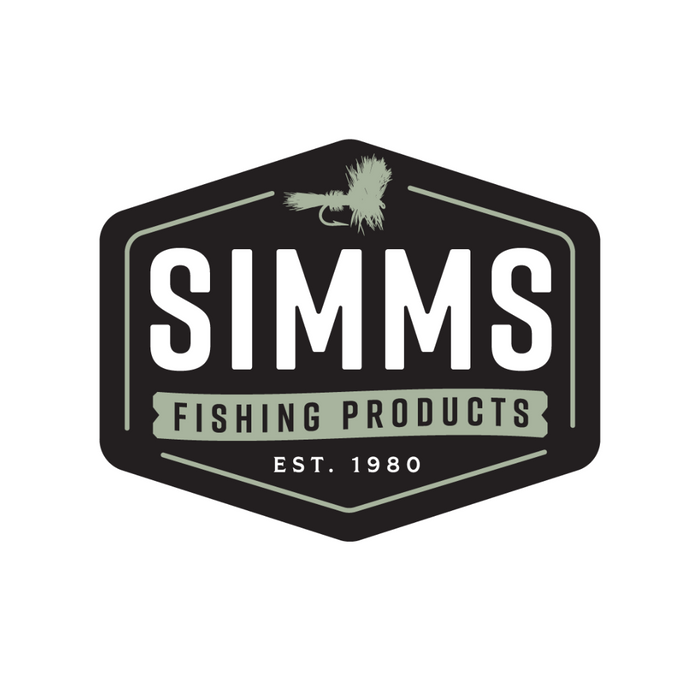 Simms Fly Patch Sticker