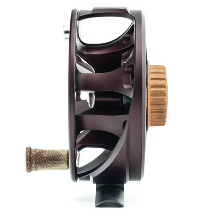 5/6 fly reel Vosseler Passion Carbon machined from 6061 aluminum to offer a perfect balance of a narrow spool and a large arbor Ross Cimarron Fly Reel -