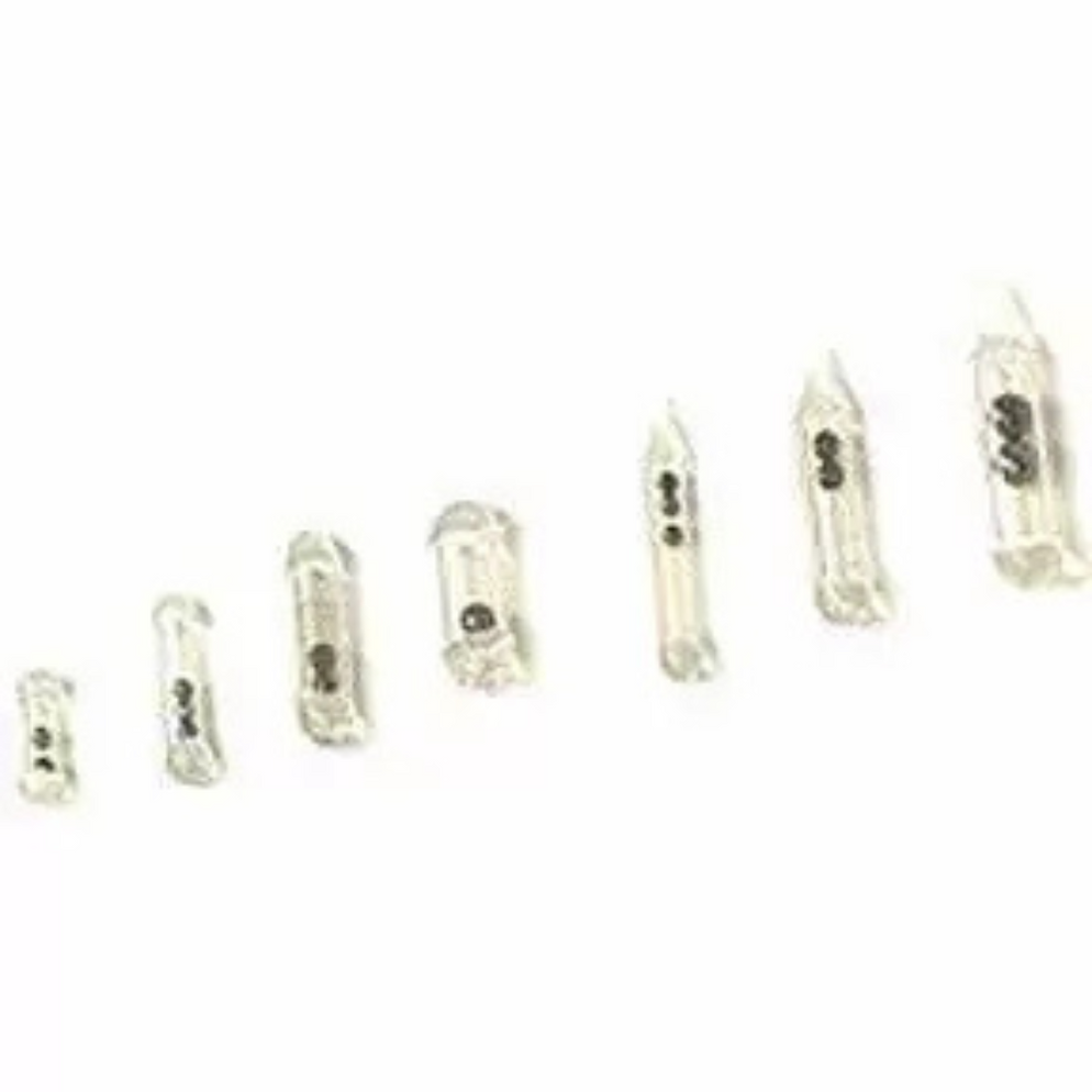 FLY RATTLES PYREX POINTED END — TCO Fly Shop