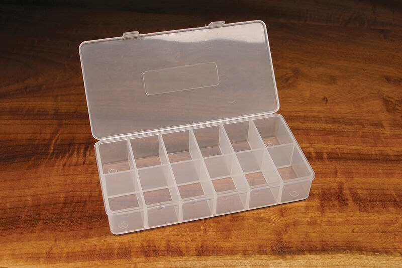 12 Compartment Drilled Dubbing Box — TCO Fly Shop