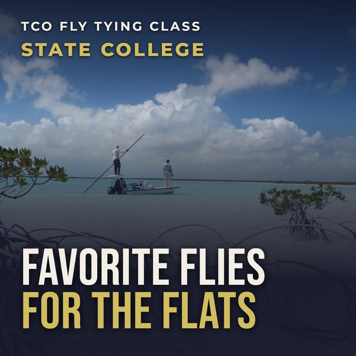 TCO Fly Tying Class: Saltwater Favorite Flats Flies with George Costa - State College