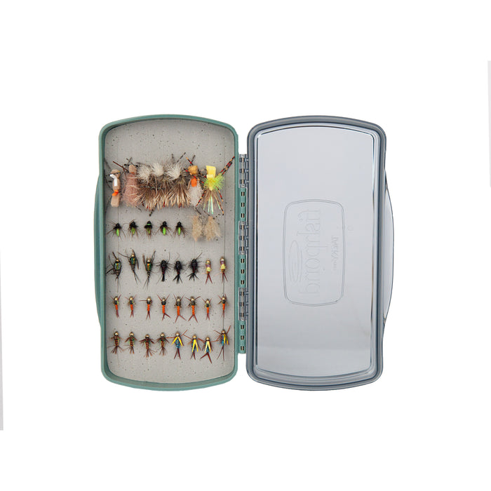 Fishpond Tacky Pescador Fly Box Clear Medium Dynamic Foam Image 03