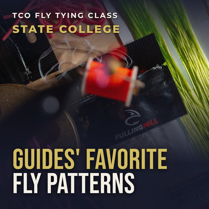 TCO Fly Tying Class: TCO Guide's Favorite Flies for Trout with Sam Galt - State College