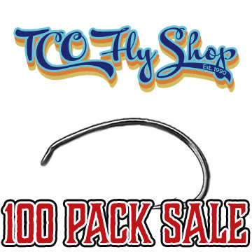 TCO Fly Tying Hooks 100 Pack - SALE — TCO Fly Shop