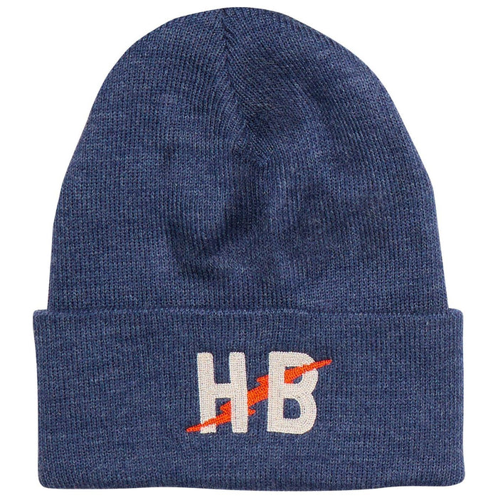 Howler Brothers Big HB Command Beanie Indigo Heather Image 01