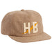 Howler Brothers Big HB Unstructured Snapback Hat Cowhide Image 01