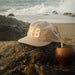 Howler Brothers Big HB Unstructured Snapback Hat Cowhide Image 03