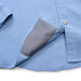 Howler Brothers Crosscut Deluxe Longsleeve Fanned Flora : Faded Blue Oxford Image 06