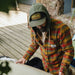 Howler Brothers Feedstore Unstructured Snapback Hat Inside Out : Rifle Green Image 03