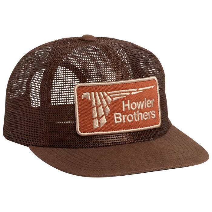 Howler Brothers Feedstore Unstructured Snapback Hat Parrot Patrol : Brown Image 01
