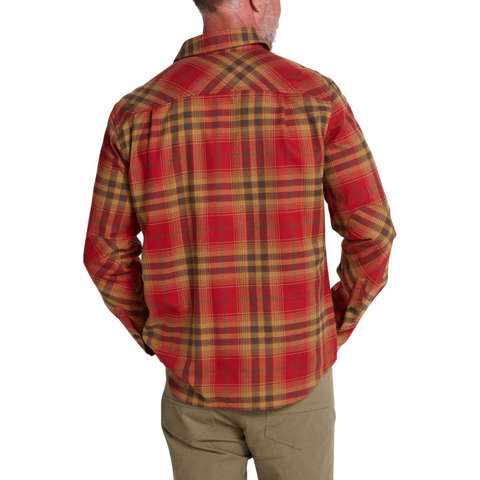 Howler Brothers Harker's Flannel Kempton Plaid : Brick Image 03