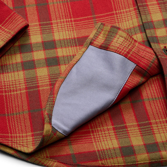 Howler Brothers Harker's Flannel Kempton Plaid : Brick Image 07
