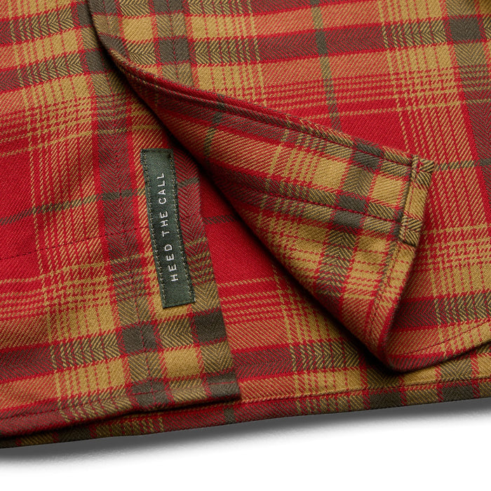 Howler Brothers Harker's Flannel Kempton Plaid : Brick Image 08