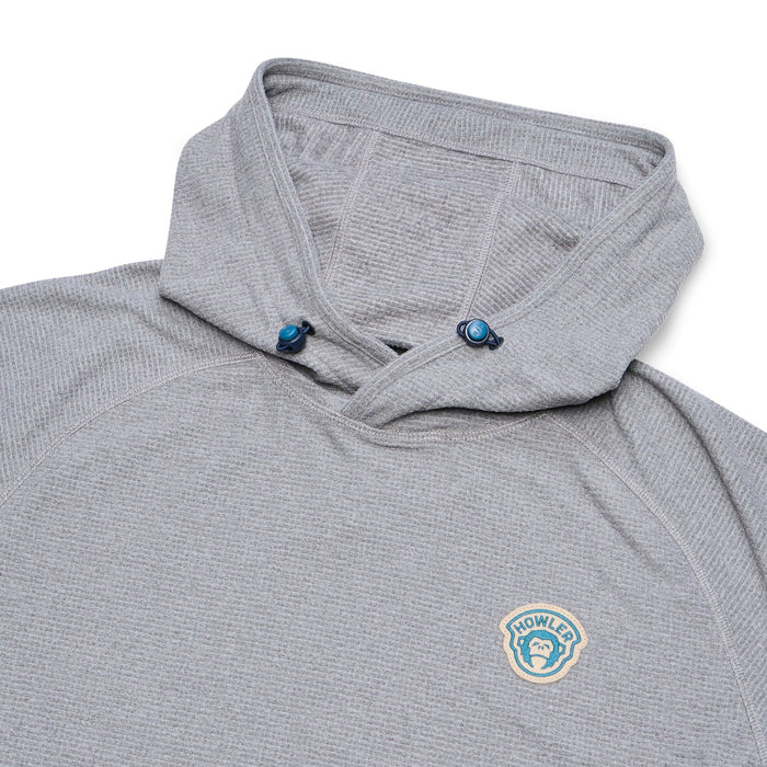 Howler Brothers Palo Duro Fleece Hoodie Deep Grey Heather Image 04