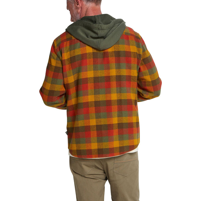 Howler Brothers Salvo Hooded Blanket Flannel Grice Plaid : Hayride Image 03