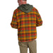 Howler Brothers Salvo Hooded Blanket Flannel Grice Plaid : Hayride Image 03