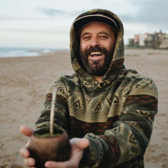 Howler Brothers Tajima Hoodie Canyon Codes : Capers Image 07