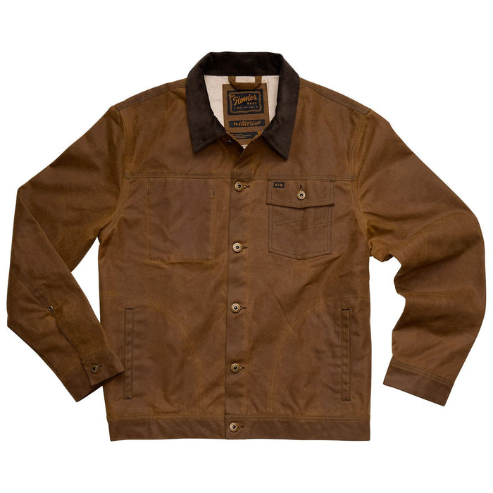 Howler Brothers Waxed Depot Jacket Camel Image 01