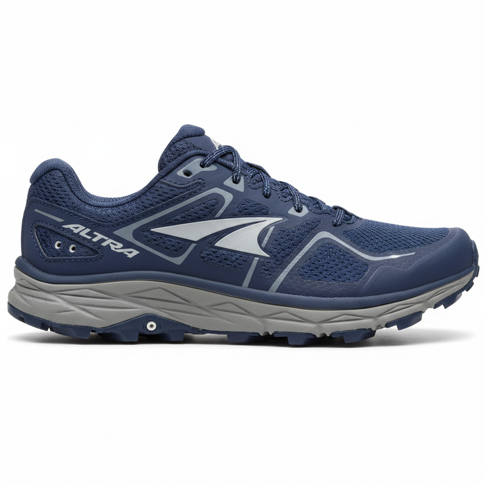 Altra Women's Lone Peak 9+ trail shoe in Dark Blue colorway