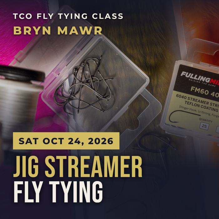 TCO Fly Tying Class: Jig Streamers with Kyle Curry