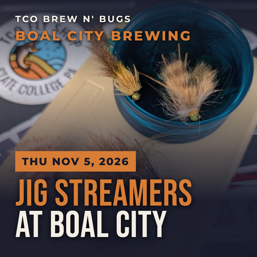 TCO Brew N' Bugs at Boal City Brewing – Jig Streamers, Thu Nov 5, 2026