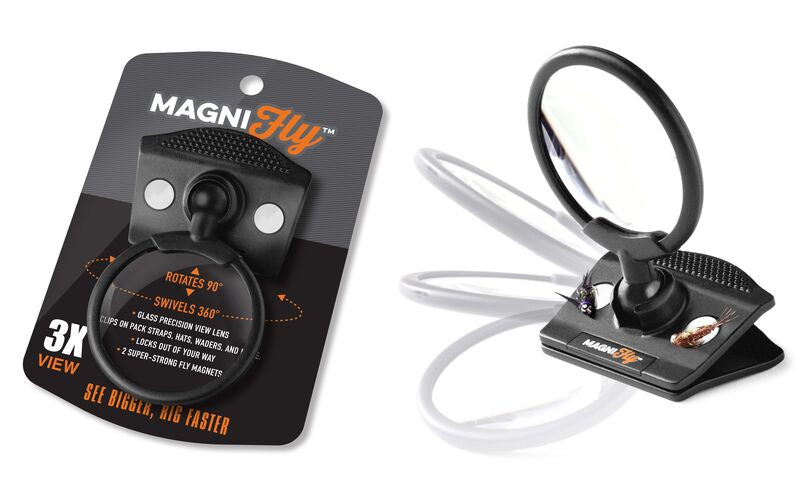 Magnify Clip-On Glass Magnifier with Magnets