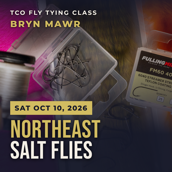 TCO Fly Tying Class: Northeast Saltwater Flies with Kyle Curry