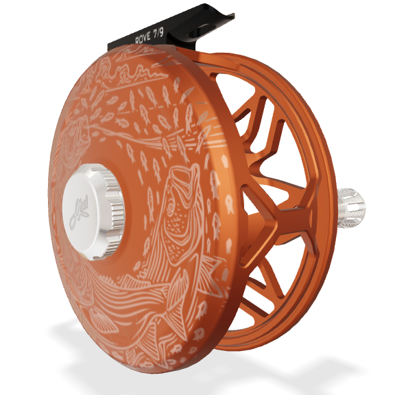 arb fly reels ABEL ROVE 7-9 REEL TCO Fly Shop true Sealed Carbon System drag package tuned for optimum performance in each size class and a one revolution drag knob for reliable and repeatable pressure Abel TR Series Fly Reels
