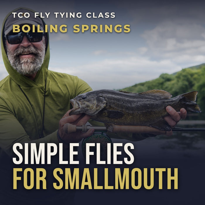TCO Fly Tying Class: Simple Smallmouth Flies with Jacob Gilliland