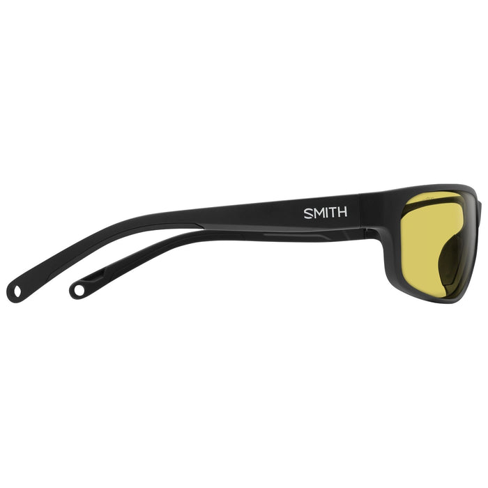 Smith Redding 2 Sunglasses Matte Black / ChromaPop Glass Polarized Low Light Yellow Image 03