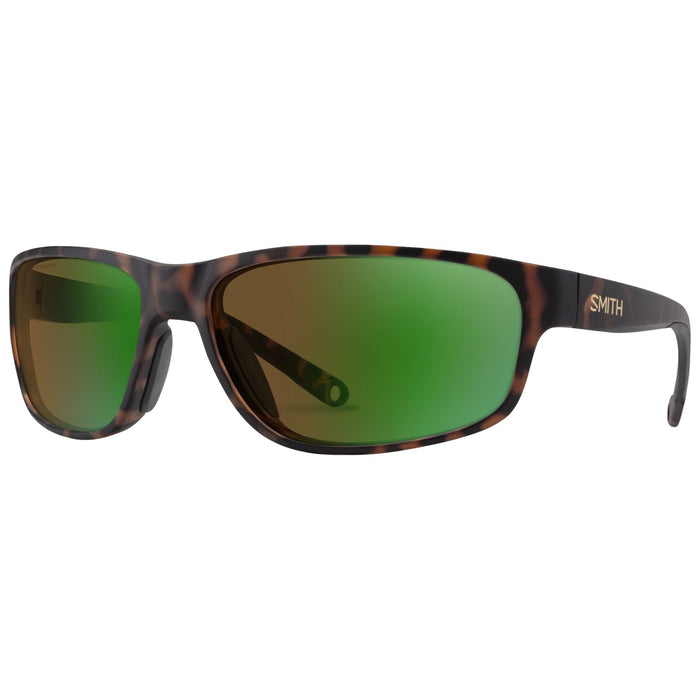 Smith Redding 2 Sunglasses Matte Tortoise / ChromaPop Glass Polarchromic Brown Green  Mirror Image 01