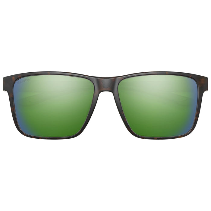 Smith Riptide XL Sunglasses Sunglasses Matte Tortoise / ChromaPop Glass Polarized Green Mirror Image 02