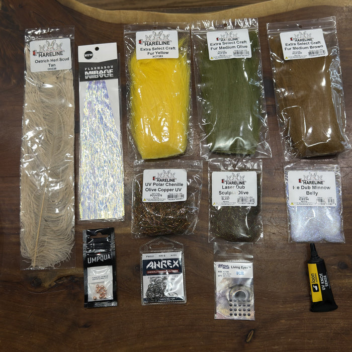 Jig Streamer Tying Kit: Sticky Doink by Kyle Curry