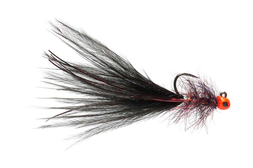 Micro Balanced Bung Leech Black 2.5 Yellow Dot