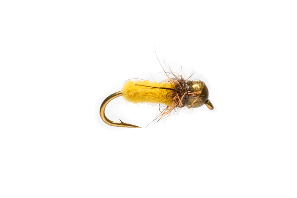 Boroff's Knuckle Breaker Caddis Golden Yellow