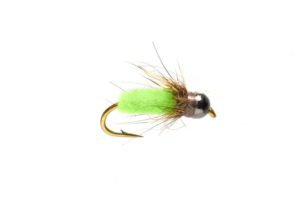 Boroff's Knuckle Breaker Caddis Golden Chartreuse