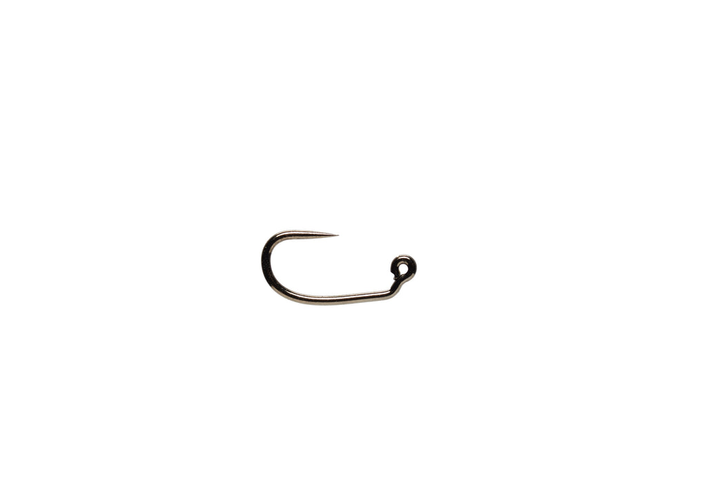 Fulling Mill Jig Force Straight Point Black Nickel Barbless Hook